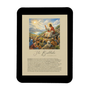 Imán Las Bienaventuranzas Mateo 5:3–12 Sermón de la Mon
