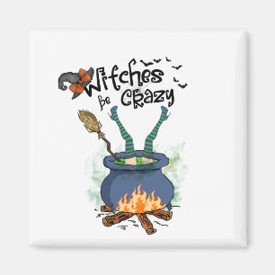 Imán Las brujas están locas