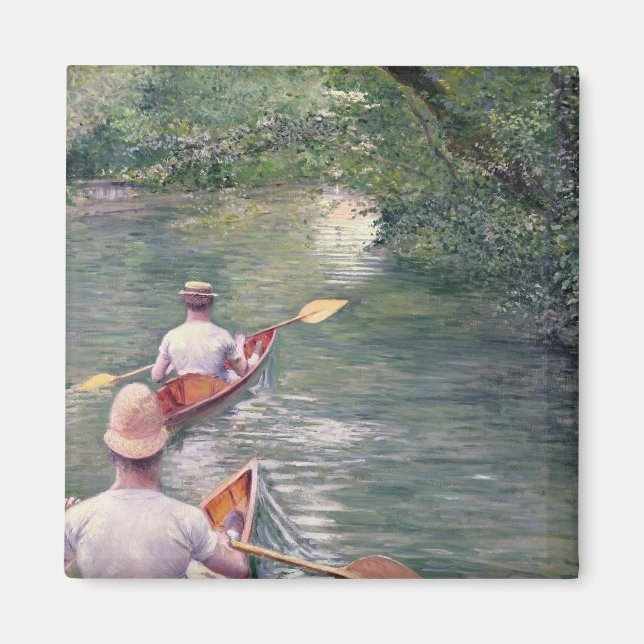 Imán Las canoas, 1878 (Frente)