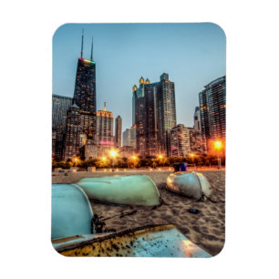 Imán Las canoas en la calle del roble varan un poco