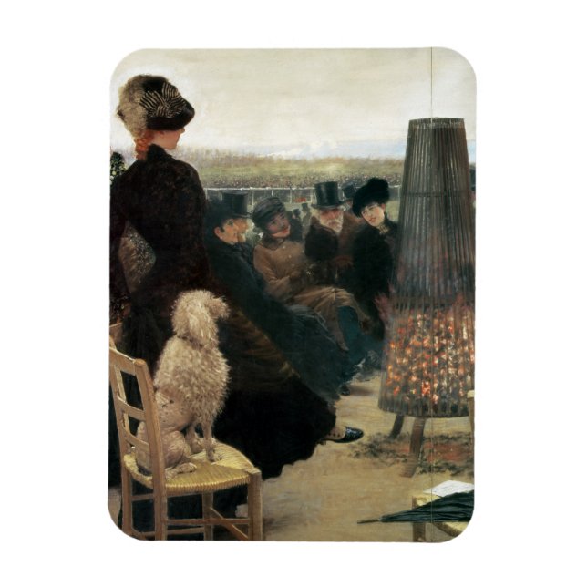 Imán Las carreras en Auteuil, parte de un tríptico (pet (Vertical)