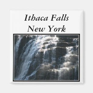 Imán Las cascadas en Ithaca caen Nueva York