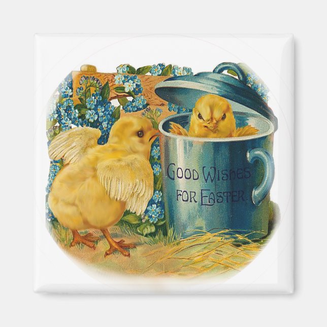 Imán Las chicas de Pascua juegan (Frente)