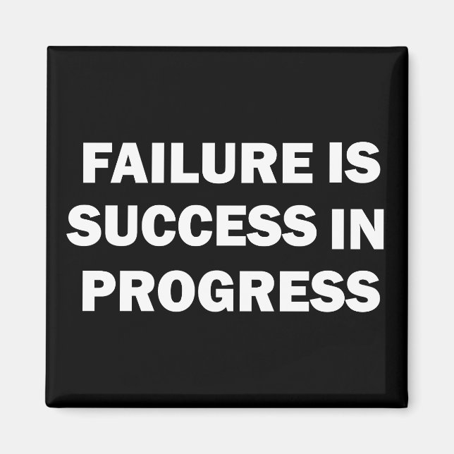 Imán Las citas de gimnasia motivacionales para el éxito (Frente)