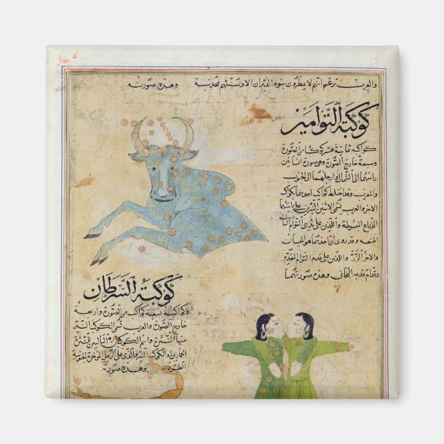 Imán Las constelaciones del toro (Frente)