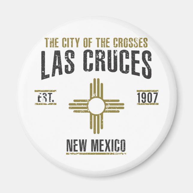 Imán Las cruces (Frente)