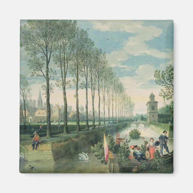 Imán Las cuatro estaciones: Primavera (Frente)