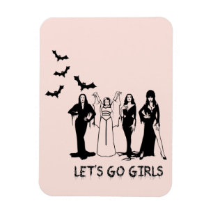 Imán Las Damas de Halloween