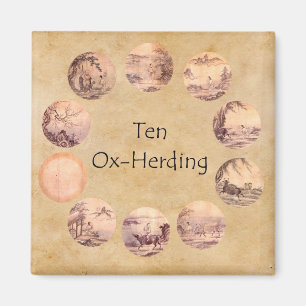 Imán Las diez imágenes de Oxherding