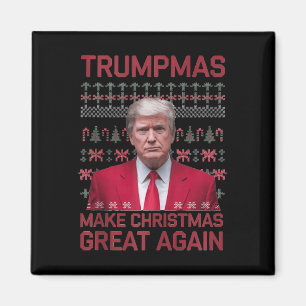 Imán Las divertidas Trumpmas cómicas vuelven a hacer gr