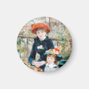 Imán Las dos hermanas, en la terraza Auguste Renoir
