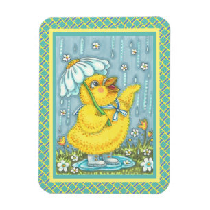 IMÁN LAS DUCHAS DE ABRIL PODRÁN FLORECER, PRIMAVERA DE