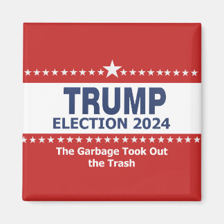 Imán Las elecciones de Trump 2024 La basura sacó la bas