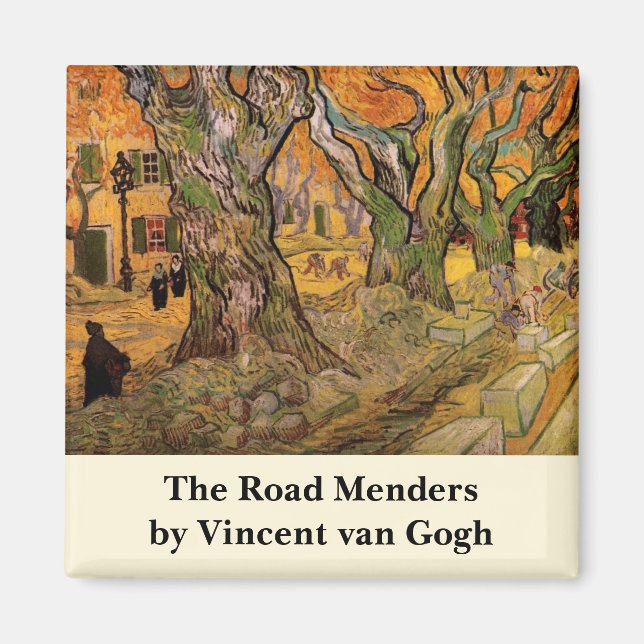 Imán Las escaleras de acceso de Vincent van Gogh (Frente)