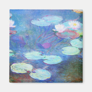 Imán Las famosas Nenúfares, Rosa, de Monet, 1899,