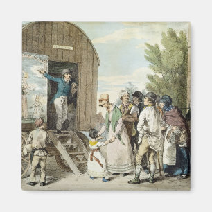 Imán Las ferias: La demostración, c.1821 (litho del