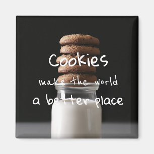 Imán Las galletas hacen el mundo un mejor lugar