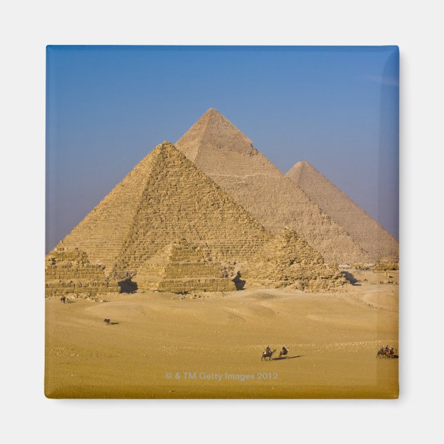 Imán Las grandes pirámides de Giza, Egipto (Frente)
