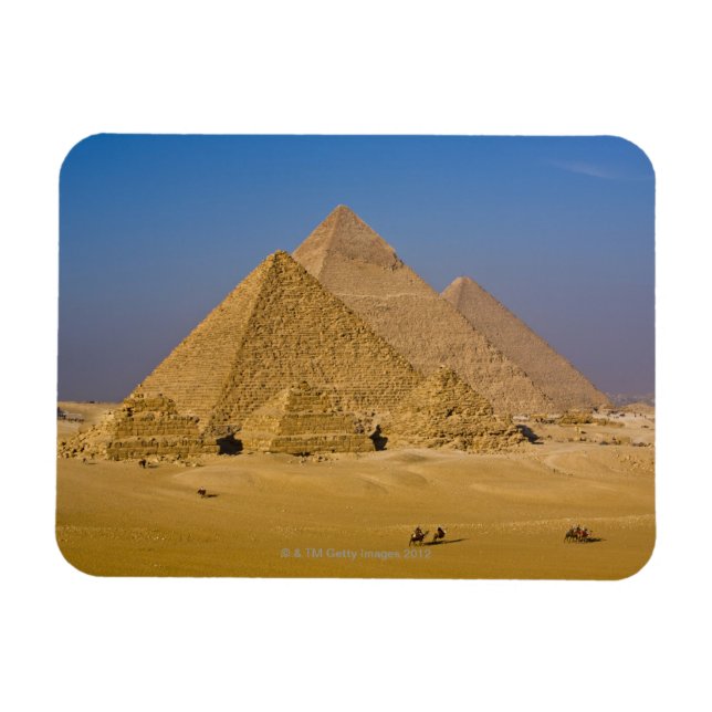Imán Las grandes pirámides de Giza, Egipto (Horizontal)