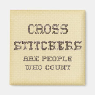 Imán Las grapadoras cruzadas son la gente que cuenta