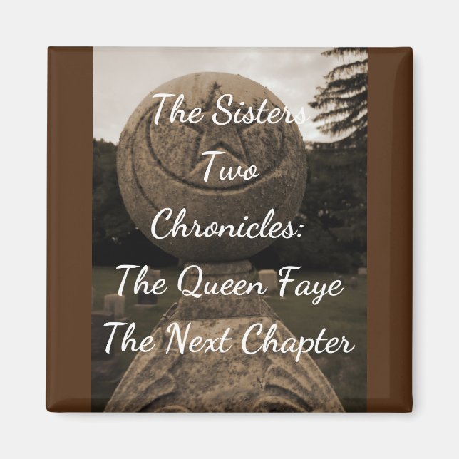 Imán Las hermanas 2 libro de portada 2 reina faye (Frente)