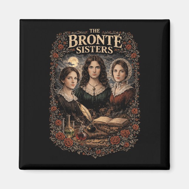 Imán Las hermanas Brontë (Frente)
