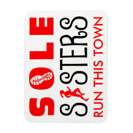 Imán Las Hermanas Solas Corren Esta Ciudad