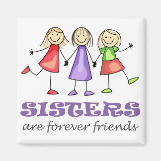 Imán Las hermanas son para siempre
