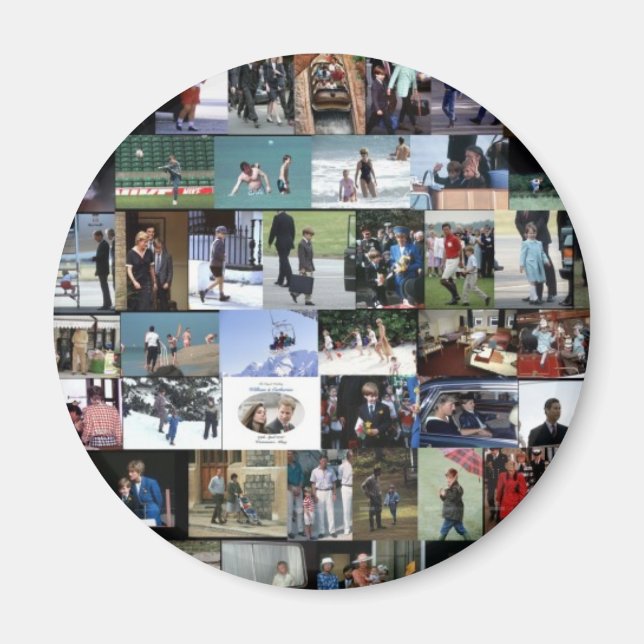 Imán Las imágenes de la colección William (Frente)