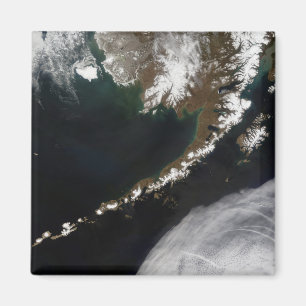 Imán Las islas Aleutianas y la península de Alaska