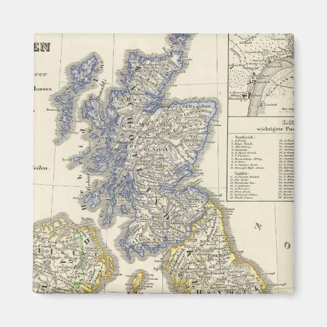 Imán Las Islas Británicas de 1066 a 1485 (Frente)