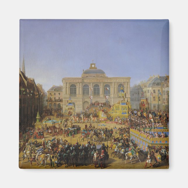 Imán Las Kermesse en Saint-Omer en 1846 (Frente)