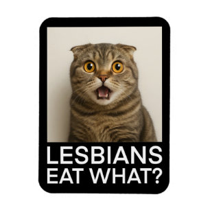 Imán Las lesbianas comen qué divertido