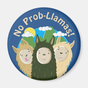 Imán Las Llamas No Tienen Prob-Llamas