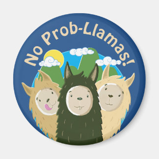 Imán Las Llamas No Tienen Prob-Llamas