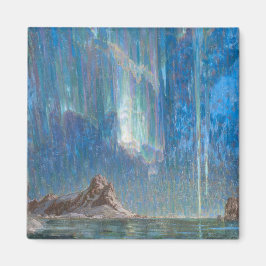 Imán Las luces del norte de Noruega (Aurora)