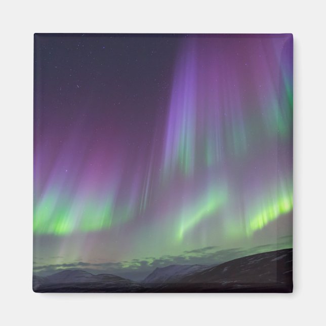 Imán Las Luces del Norte | Norte de Islandia (Frente)