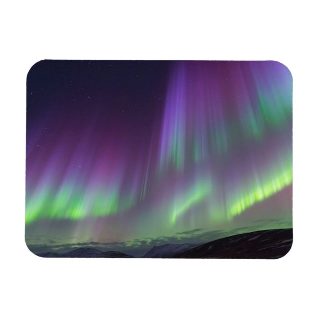Imán Las Luces del Norte | Norte de Islandia (Horizontal)