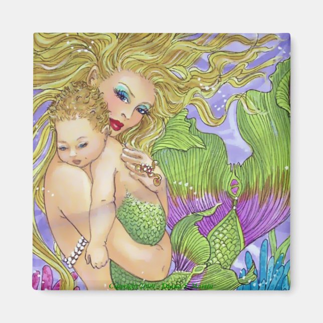 Imán Las madres aman (Frente)