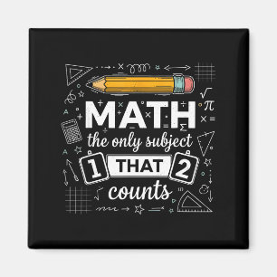 Imán Las Matemáticas La Única Asignatura Que Cuenta Div