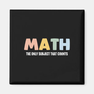 Imán Las Matemáticas La Única Materia Que Cuenta - Té D