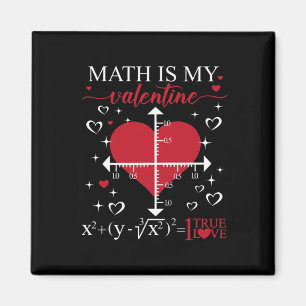 Imán Las Matemáticas Son Mi San Valentín Geometría Prof