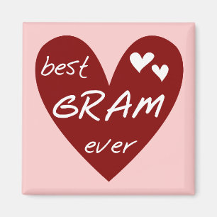 Imán Las mejores camisetas y regalos del gramo del