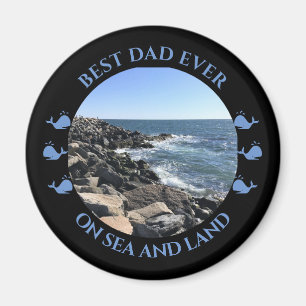 Imán Las mejores olas del océano Atlántico de papá del 