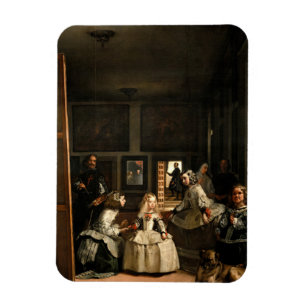 Imán Las Meninas, 1656 por Diego Velázquez