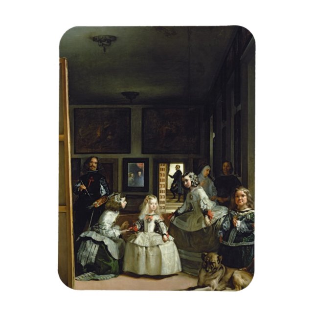Imán Las Meninas o la familia de Felipe IV, c.1656 (Vertical)
