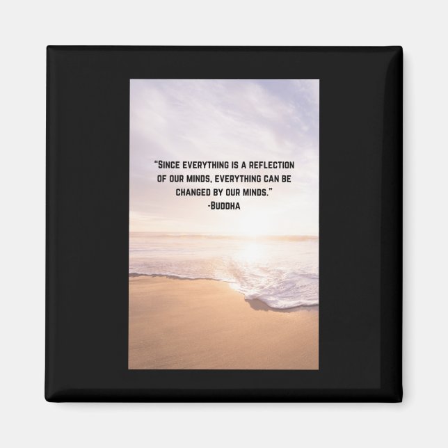 Imán Las Mentes Forman El Poder De Los Mundos De Percep (Frente)