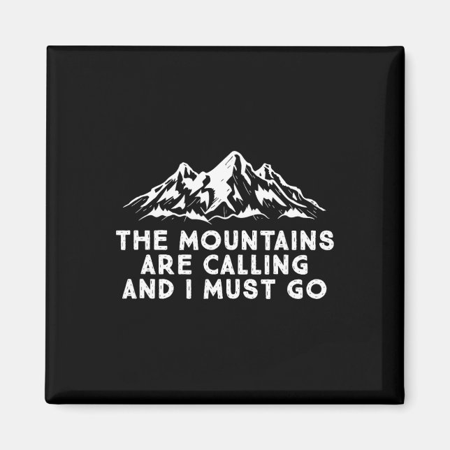 Imán Las montañas llaman (Frente)
