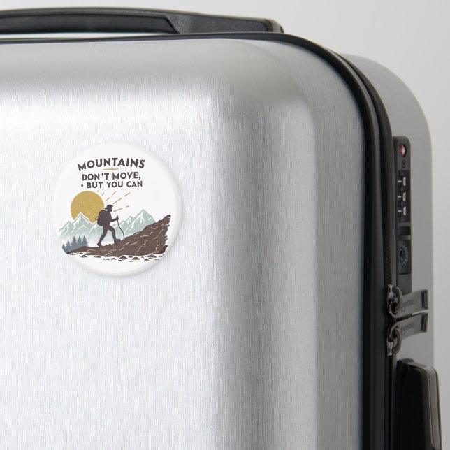 Imán Las montañas no se mueven, pero se puede (In Situ (Equipaje))