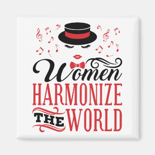 Imán Las mujeres armonizan el canto de los Barbershop e